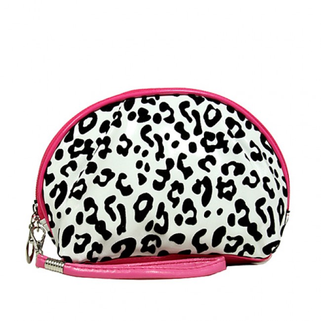 Cosmetic Purse -  Leopard Print