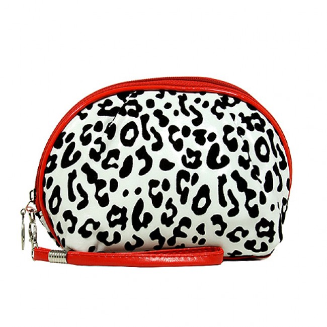 Cosmetic Purse -  Leopard Print