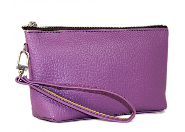 Cosmetic Bags w/ Wristlet - Purple - BG-HD1445PU
