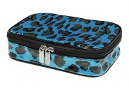 Cosmetic Purse - TQ Blue Leopard - BG-HM00005BL