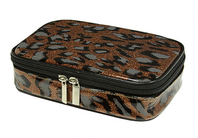 Cosmetic Purse - Bronze Leopard - BG-HM00005BZ