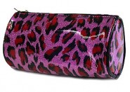 Cosmetic Purse -Purple Leopard - BG-HM00008PU