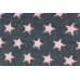 Denim Pink Star Cosmetic Bag - BG-CM020CPK