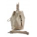 Drawstring Bucket Bags w/ Perforated Design - Champagne - BG-W6604CP