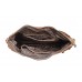 Hobo Bag w/ Genuine Leather Fringes - Brass