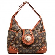 Monogram Hobo - Coffee - BG-1122COF