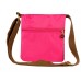 Nylon Messenger Bag - Fuchsia - BG-HD1851FU