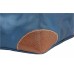 Shopping Tote w/ Detachable Woven Strap - Navy Blue - BG-03-1244