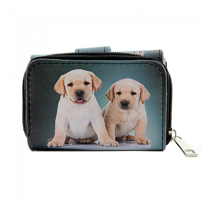 Tri-Fold Wallet - Dog Prin - WL-197DOG1-5
